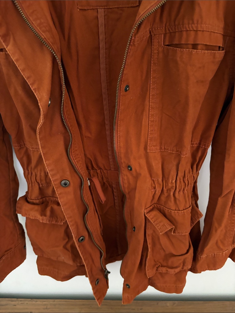 Universal Thread Rust Orange Utility Jacket - Picture 3 of 11